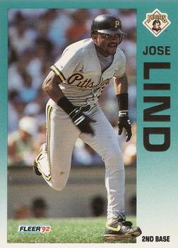 1992 Fleer #559 Jose Lind Front