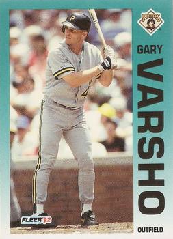 1992 Fleer #571 Gary Varsho Front