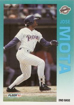 1992 Fleer #616 Jose Mota Front