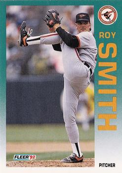 1992 Fleer #28 Roy Smith Front