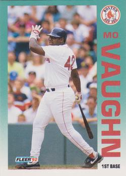 1992 Fleer #49 Mo Vaughn Front