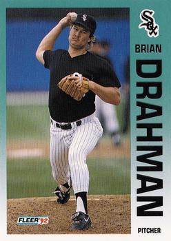 1992 Fleer #77 Brian Drahman Front