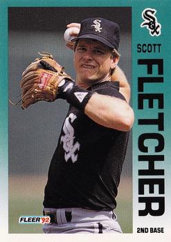 1992 Fleer #80 Scott Fletcher Front