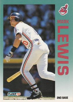 1992 Fleer #116 Mark Lewis Front