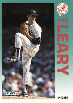 1992 Fleer #235 Tim Leary Front