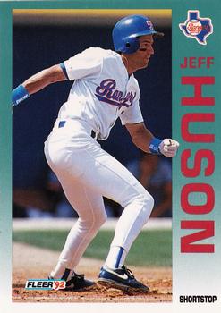 1992 Fleer #308 Jeff Huson Front
