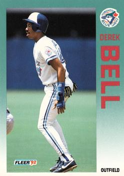 1992 Fleer #324 Derek Bell Front
