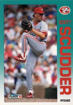 1992 Fleer #422 Scott Scudder Front