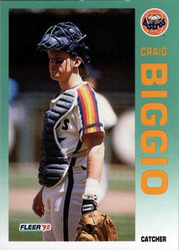 1992 Fleer #426 Craig Biggio Front