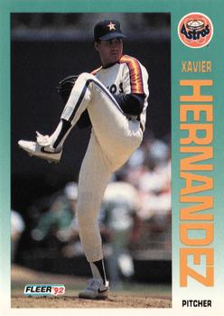 1992 Fleer #437 Xavier Hernandez Front