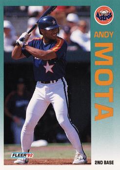 1992 Fleer #441 Andy Mota Front