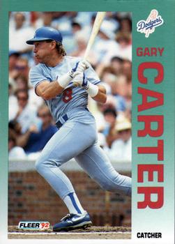 1992 Fleer #450 Gary Carter Front