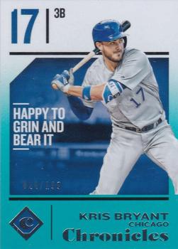 2018 Panini Chronicles - Teal #22 Kris Bryant Front