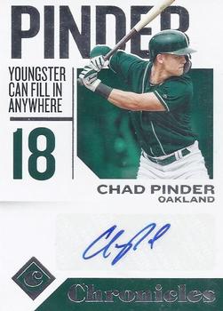 2018 Panini Chronicles - Chronicles Autographs #CA-CP Chad Pinder Front