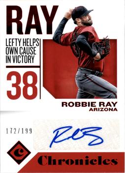 2018 Panini Chronicles - Chronicles Autographs Red #CA-RR Robbie Ray Front
