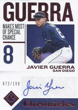 2018 Panini Chronicles - Chronicles Autographs Red #CA-JG Javier Guerra Front