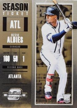 2018 Panini Chronicles - Contenders Optic #6 Ozzie Albies Front
