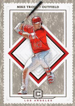 2018 Panini Chronicles - Cornerstones Base #26 Mike Trout Front