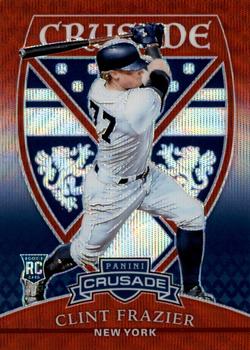 2018 Panini Chronicles - Crusade Ruby Wave #6 Clint Frazier Front