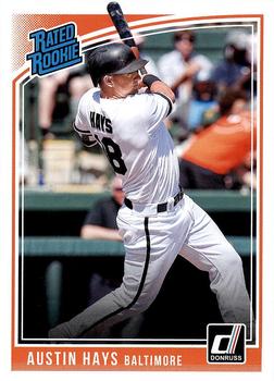 2018 Panini Chronicles - 2018 Donruss Rated Rookies #273 Austin Hays Front