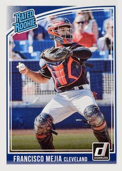 2018 Panini Chronicles - 2018 Donruss Rated Rookies #276 Francisco Mejia Front