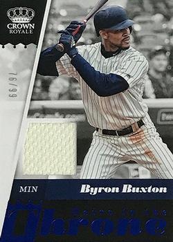2018 Panini Chronicles - Heirs to the Throne Blue #HT-BB Byron Buxton Front
