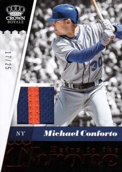 2018 Panini Chronicles - Heirs to the Throne Red #HT-MC Michael Conforto Front