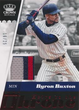 2018 Panini Chronicles - Heirs to the Throne Red #HT-BB Byron Buxton Front