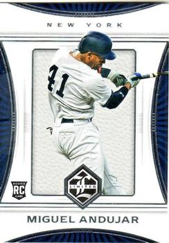 2018 Panini Chronicles - Limited #8 Miguel Andujar Front