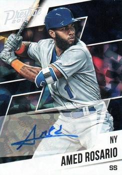 2018 Panini Chronicles - Prestige Autographs Xtra Points Holo Silver #PA-AR Amed Rosario Front