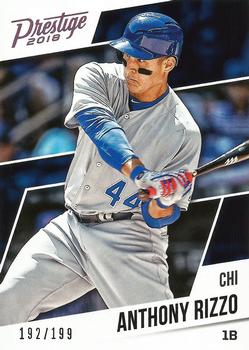 2018 Panini Chronicles - Prestige Holo Silver #12 Anthony Rizzo Front