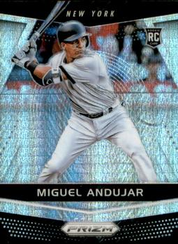 2018 Panini Chronicles - Prizm Hyper #9 Miguel Andujar Front
