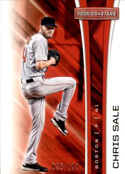 2018 Panini Chronicles - Rookies and Stars Holo Silver #6 Chris Sale Front