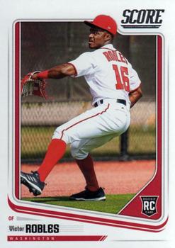 2018 Panini Chronicles - Score #26 Victor Robles Front
