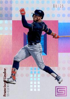 2018 Panini Chronicles - Status Red #17 Francisco Lindor Front