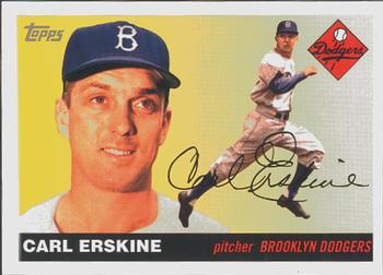 2005 Topps - Dem Bums #DB-CE Carl Erskine Front