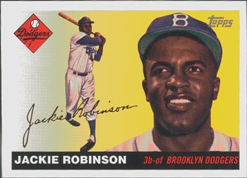 2005 Topps - Dem Bums #DB-JR Jackie Robinson Front