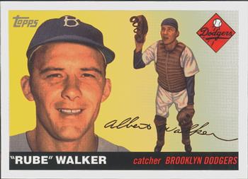 2005 Topps - Dem Bums #DB-RW Rube Walker Front
