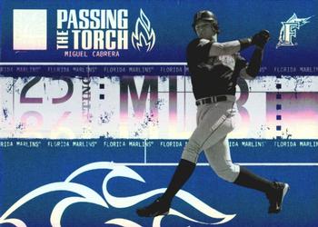 2005 Donruss Elite - Passing the Torch #PT-22 Miguel Cabrera Front