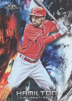 2018 Topps Fire #58 Billy Hamilton Front