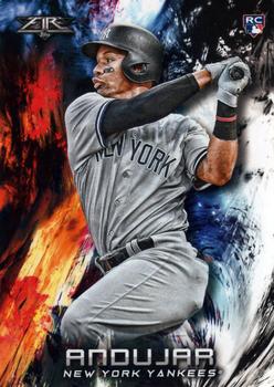 2018 Topps Fire #107 Miguel Andujar Front