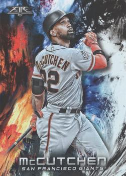 2018 Topps Fire #144 Andrew McCutchen Front