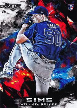 2018 Topps Fire #148 Lucas Sims Front