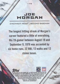 2018 Topps Fire #179 Joe Morgan Back
