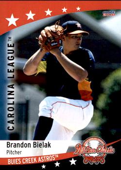 2018 Choice Carolina League All-Stars #6 Brandon Bielak Front
