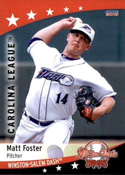 2018 Choice Carolina League All-Stars #22 Matt Foster Front