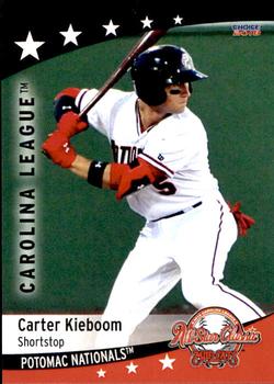2018 Choice Carolina League All-Stars #36 Carter Kieboom Front