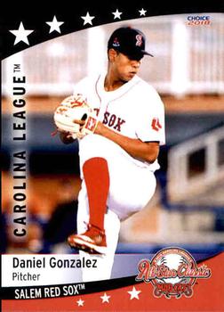 2018 Choice Carolina League All-Stars #46 Daniel Gonzalez Front
