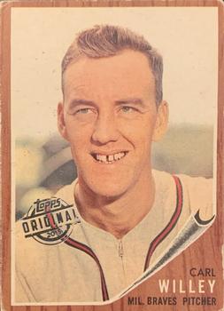 2015 Topps - Topps Originals Buybacks 1962 #174 Carl Willey Front