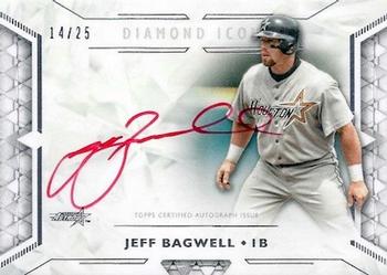 2018 Topps Diamond Icons - Red Ink Autographs #RIA-JB Jeff Bagwell Front